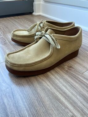 Clarks Men’s Sand Suede Wallabee US 10